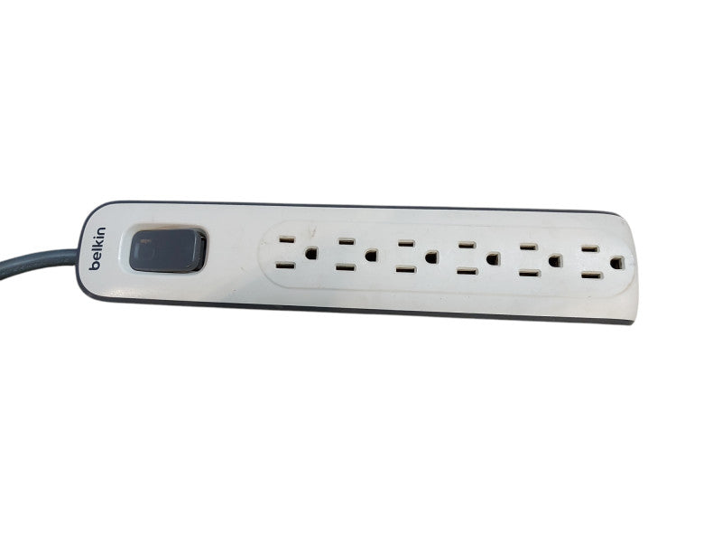 Belkin Surge Protector, 6 Outlets, 6ft Cord
