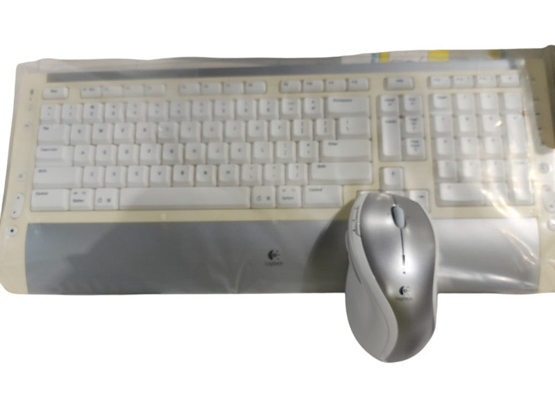 Logitech Cordless Desktop S530  Keyboard/ Mouse Laser for Mac