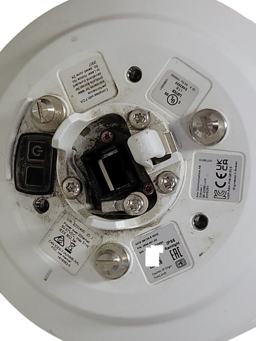 Axis Q6155-E 60Hz PTZ Dome Network Camera 0934-001 w/ PoE injector, READ Q_