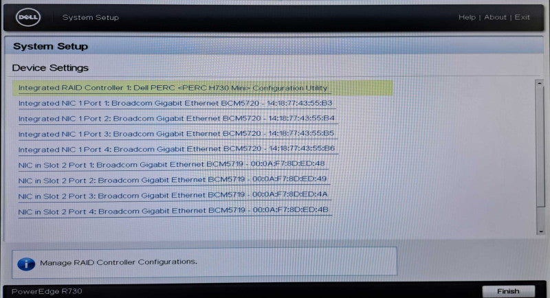 Dell R730 2U 8x 2.5"| 2x Xeon E5-2698 v3 @2.30GHz 16C, 64GB DDR4, H730 Mini