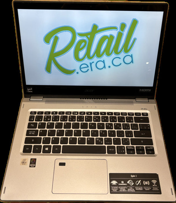 Acer Spin SP314-54N TOUCH Core i5-1035G7@1.1GHz 8GB RAM 256GB SSD  Lap200