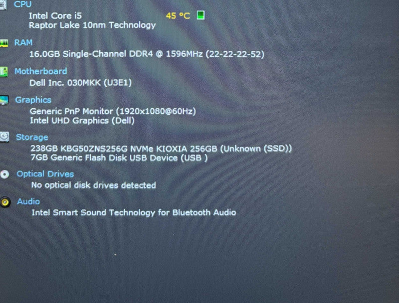 Dell Latitude 5440 TOUCH Core i5-1345U@1.6GHz 16GB RAM 256GB SSD  Lap200