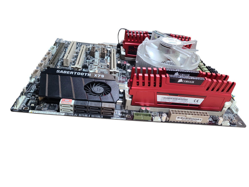 ASUS SABERTOOTH X79 Motherboard with Core i7-4820k @ 3.7GHz and 16GB DDR3