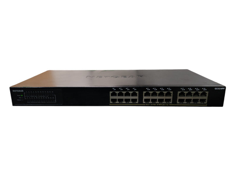 NETGEAR GS324PP 24-Port Gigabit Ethernet Unmanaged PoE+ Switch