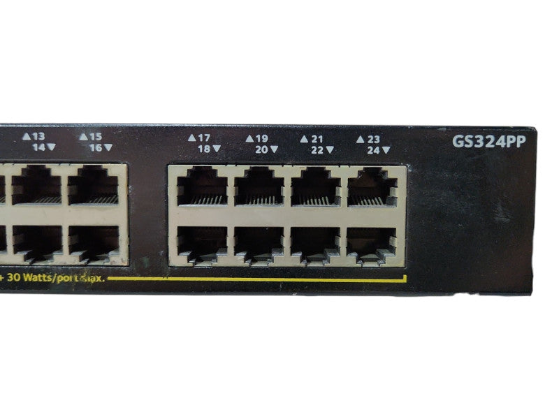 NETGEAR GS324PP 24-Port Gigabit Ethernet Unmanaged PoE+ Switch