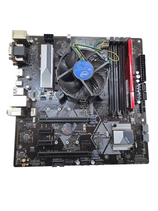 Asus Prime H370M-Plus Motherboard with Core i5-8400 @ 2.50GHz and