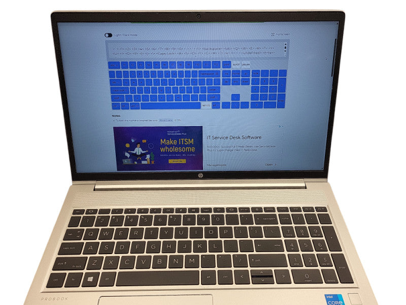 HP ProBook 450 G8 NoteBook | Core i5-1135G7 @2.40GHz, 16GB DDR4, 256GB SSD $ Lap200