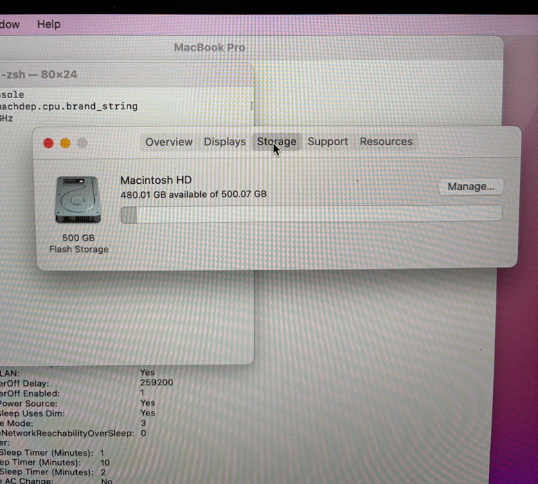 Apple MacBook Pro Retina 13" Early 2015 i5-5287U@2.9GHz 8GB RAM 256GB SSD