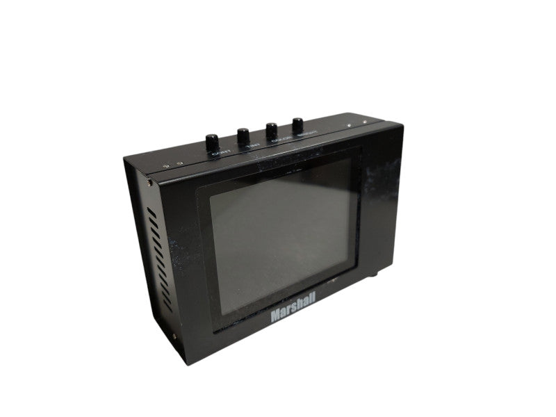 Marshall 4" 2-Channel Screen Monitor V-LCD4-Pro-L Jan 2006 Made in Korea  =