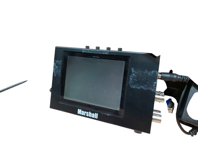 Marshall 4" 2-Channel Screen Monitor V-LCD4-Pro-L Jan 2006 Made in Korea  =