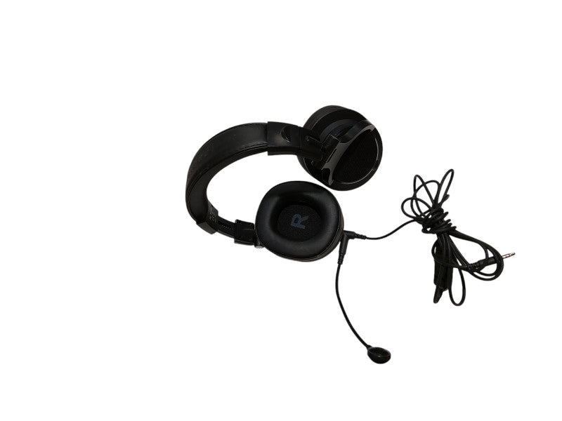 BopMen Y71 Overear Wired Headset with Mic Black  =