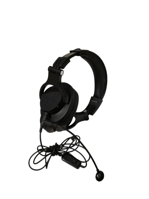 BopMen Y71 Overear Wired Headset with Mic Black  =