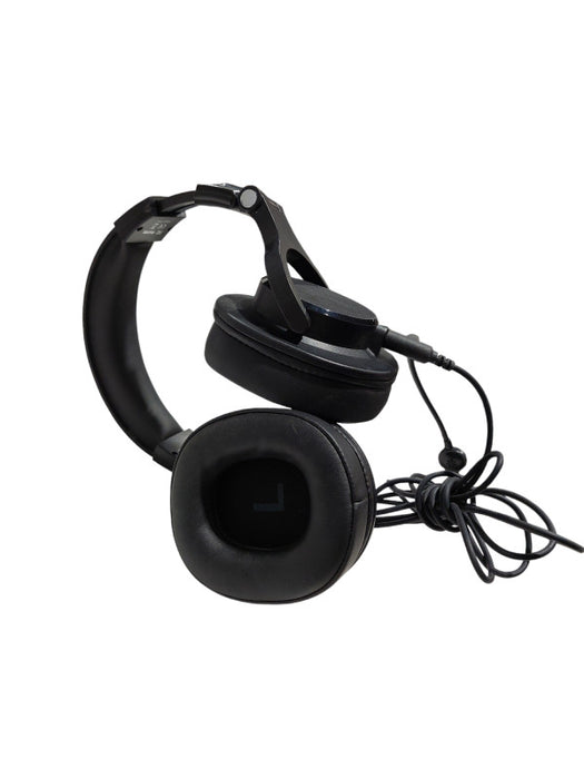 BopMen Y71 Overear Wired Headset with Mic Black  =