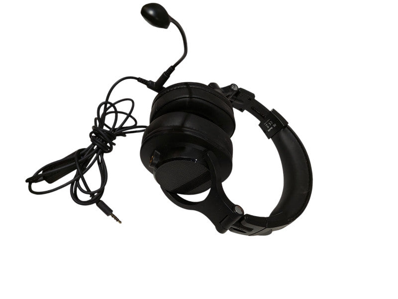 BopMen Y71 Overear Wired Headset with Mic Black  =