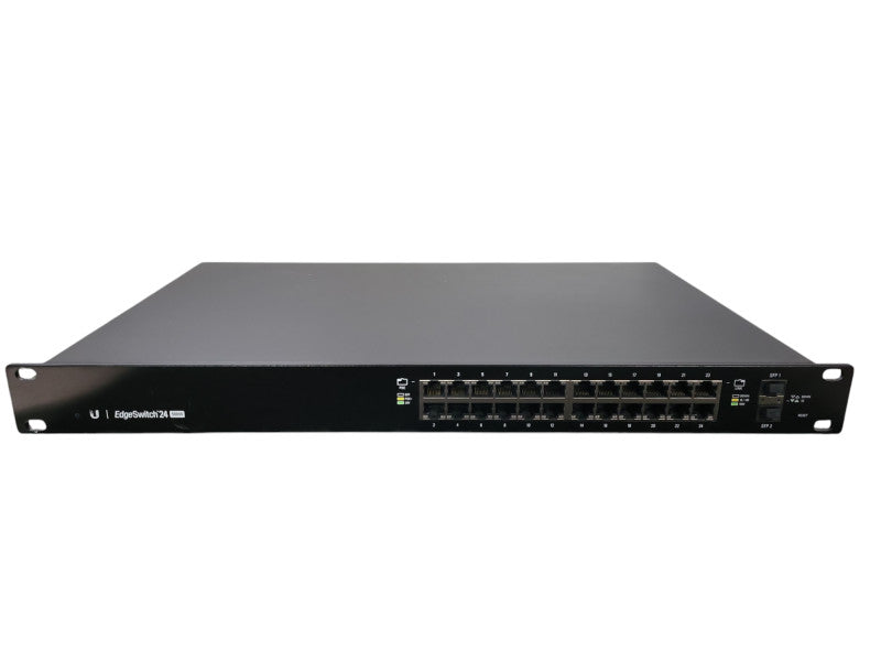 Ubiquiti Network EdgeSwitch ES-24-500W 24-POE Gigabit Switch !