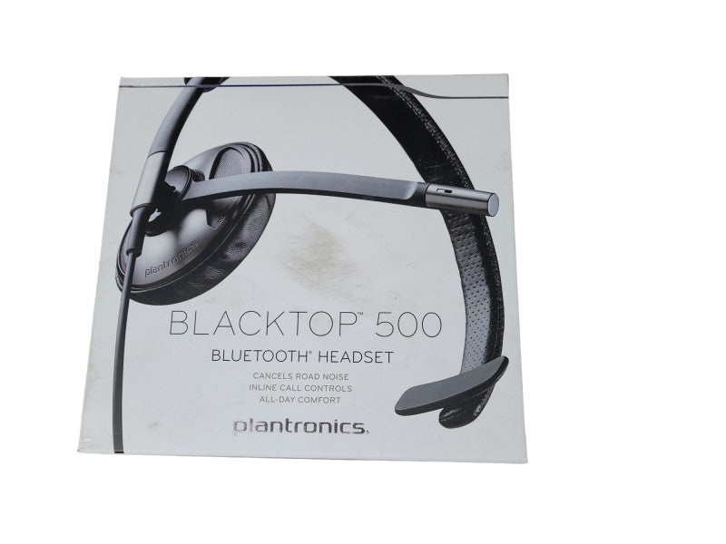 Plantronics Blacktop 500 Bluetooth Headset Q