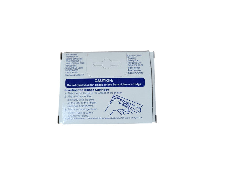 GENUINE OKI Microline Black Cartridge Ribbon 5212001 Q