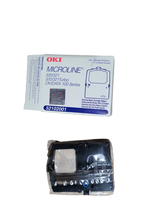 GENUINE OKI Microline Black Cartridge Ribbon 5212001 Q