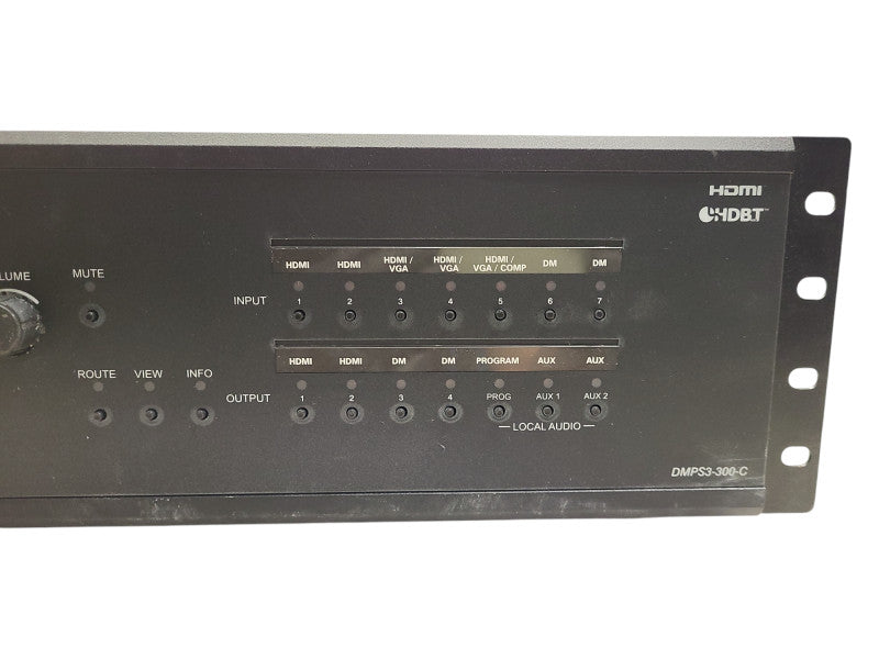 Crestron DMPS3-300-C DigitalMedia Presentation System READ $