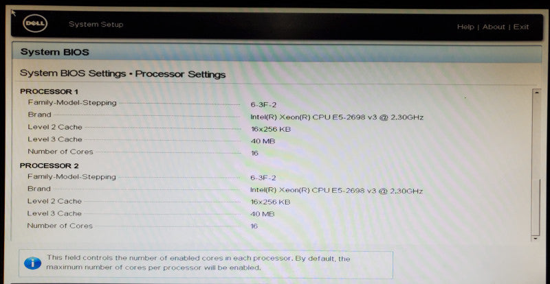Dell PowerEdge R730 2x Xeon E5-2698 v3 64GB DDR4 H730 mini - No HDD