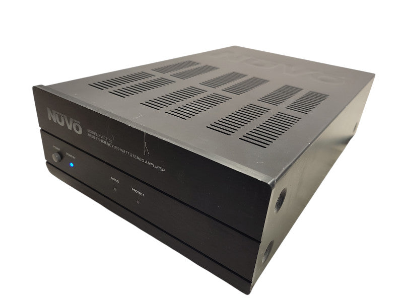 Nuvo NV-P2100 2 Channel 200 Watt Stereo Amplifier READ $