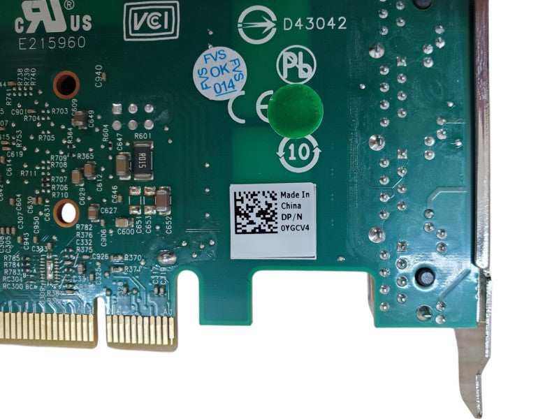 Dell Broadcom 519 Quad-Port Gigabit Ethernet Server Adapter 0YGCV4