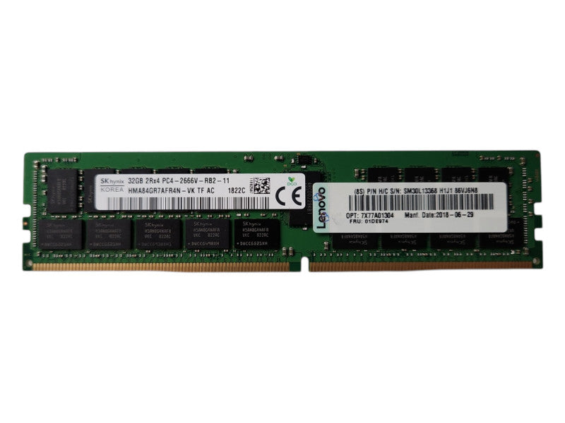 SK hynix 32GB 2Rx4 PC4-2666V-RB2, DDR4, Server Memory Q