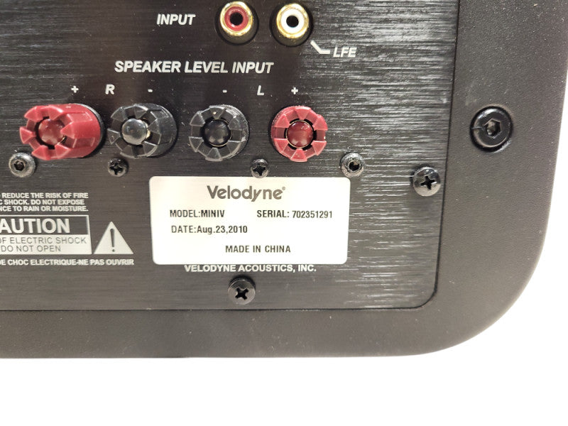 Velodyne MiniVee Subwoofer Plate Amplifier 1000 Watts READ $