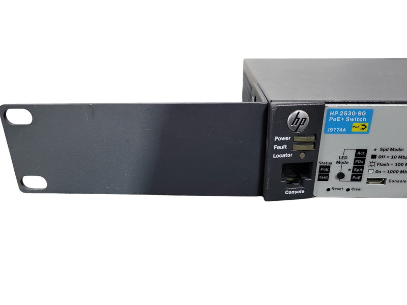 HP 2530-8G PoE+ J9774A | 8-Port Gigabit PoE+ Network Switch | Dual Uplinks !