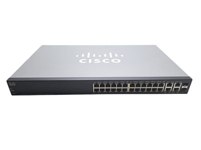 Cisco SG300-28PP-K9 V03 | 28-Port Gigabit PoE+ Managed Switch w/ 2x SFP