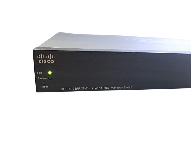 Cisco SG300-28PP-K9 V03 | 28-Port Gigabit PoE+ Managed Switch w/ 2x SFP
