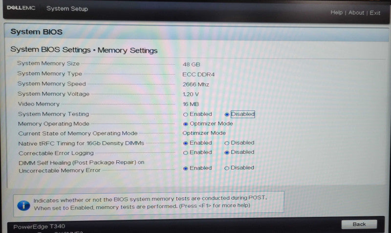 Dell PE T340 Xeon E-2244G 3.80GHz 48GB DDR4, H330, 4x4TB SAS HDDs, 2x PSU _