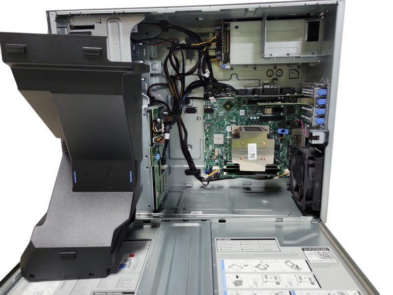 Dell PE T340 Xeon E-2244G 3.80GHz 48GB DDR4, H330, 4x4TB SAS HDDs, 2x PSU _