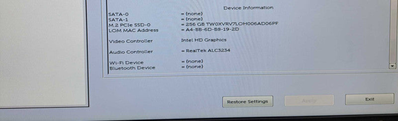 Dell OptiPlex 3070 USFF | i5-9500T @2.2GHz, 8GB DDR4, 256GB NVMe w/ 130W AC