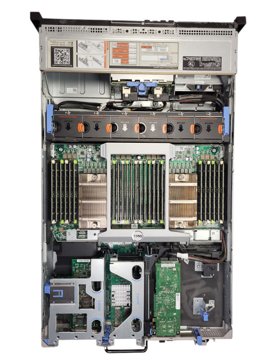 Dell PowerEdge R820 4x Xeon E5-4650 0 768GB DDR3 H710P 2x 1100w PSU NO HDD $