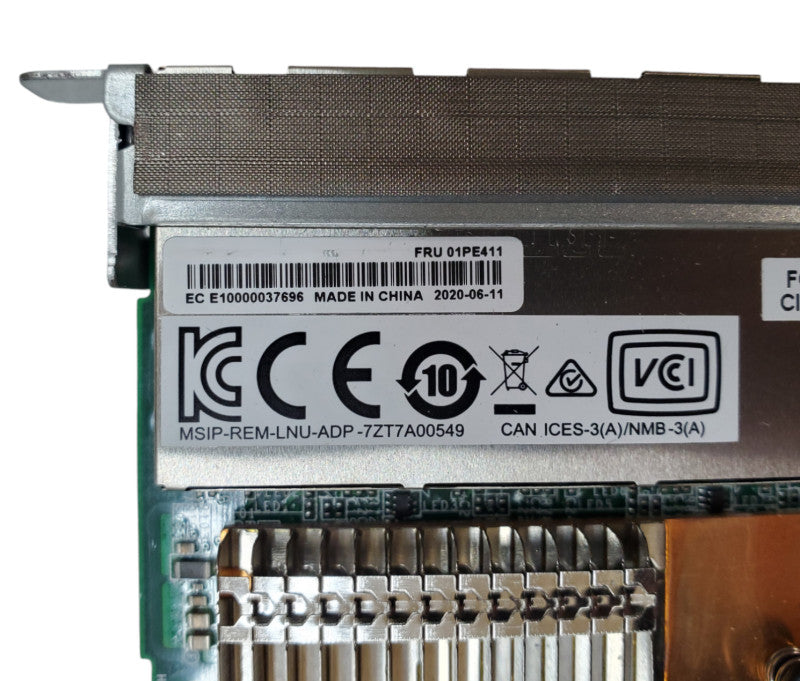 Lenovo 01PE411 Intel X722 10GbE 4-Port mLOM Network Interface Card