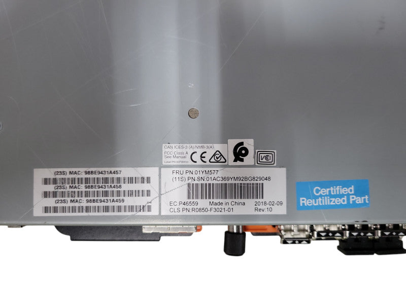 IBM 01YM577 NODE CANISTER FOR IBM V5030 Q_