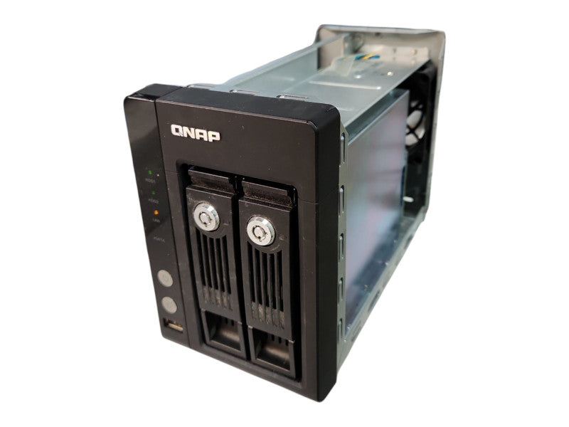 QNAP TS-221 2-Bays NAS, 2x 3TB HDDs, READ