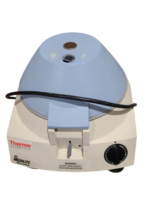 ThermoFIsher Medilite 6 PL 004480F Microcentrifuge with IEC 47430 Rotor