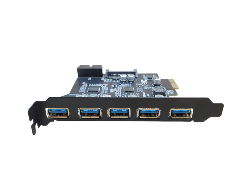 PCE7USB-04 | 5 Port USB 3.0 PCIe Expansion Adapter