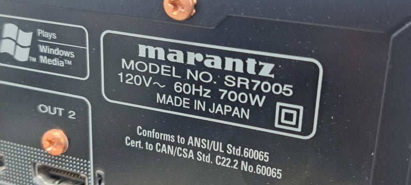 Marantz SR7005 700w Receiver |  READ