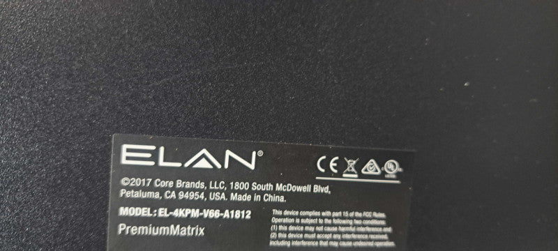 Elan EL-4KPM-V66-A1812 4K HDBaseT HDMI Matrix Switcher | READ