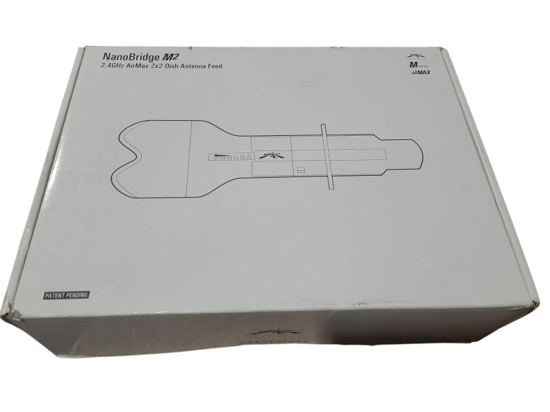 NanoBridge M2 2.4GHz AirMax 2x2 Dish Antenna Feed