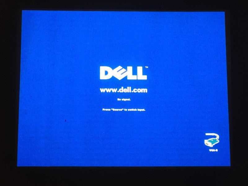 Dell 1510X DLP Multimedia Home Theater Projector HDMI 3500 Lumens 95 Lamp Hour No remote !