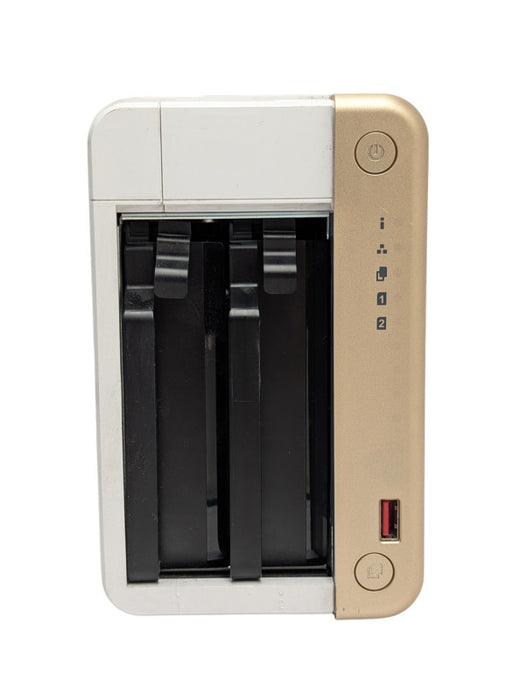 QNAP TS-262 2x 3.5 inch Bay & 2x NVMe NAS with 2x 4TB HDDs installed  -