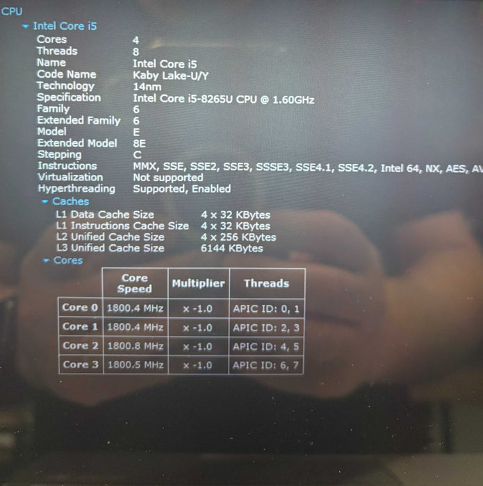 HP EliteBook x360 830 G6 TOUCH i5-8256U@1.6GHz 16GB RAM 256GB SSD  Lap200