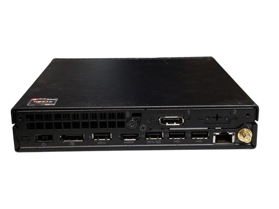 Lenovo ThinkCentre M75q Gen2 USFF Ryzen 5 Pro 5650GE CPU 8GB RAM - No HDD