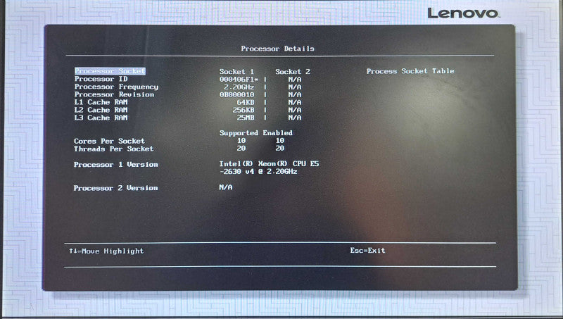 Lenovo x3650 M5 2U Server | Xeon E5-2630 v4 @2.20GHz, 32GB DDR4, Avago RAID