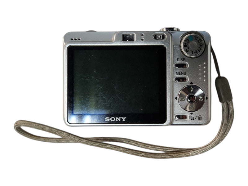 Sony DSC-W55 7.2MP CCD Vintage Digital Camera, No Battery, READ