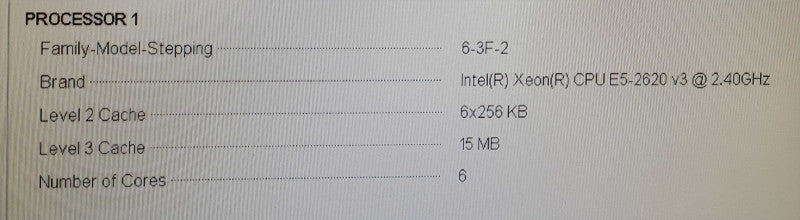 Dell PowerEdge T430 | 1x Xeon E5-2620 v3 | 32GB DDR4 | PERC H730 | NO HDD
